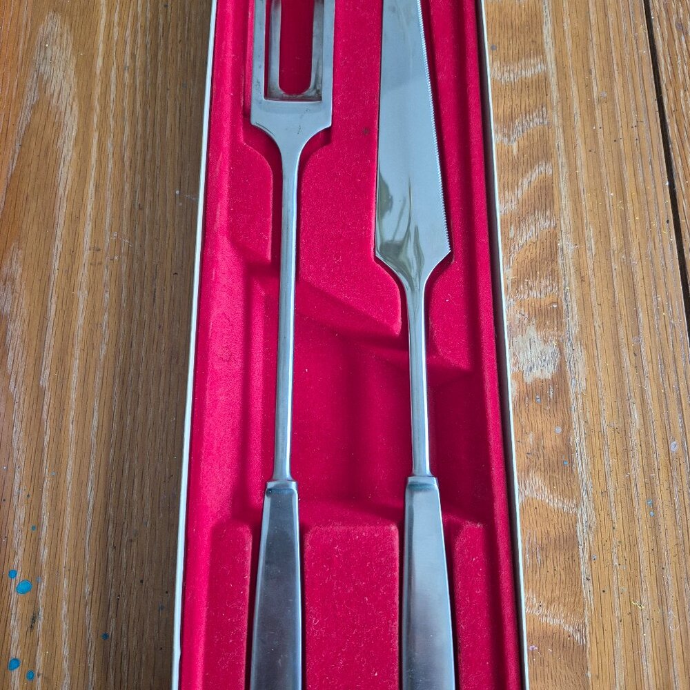 MCM carving set 15.5” Capri Stainless Italy